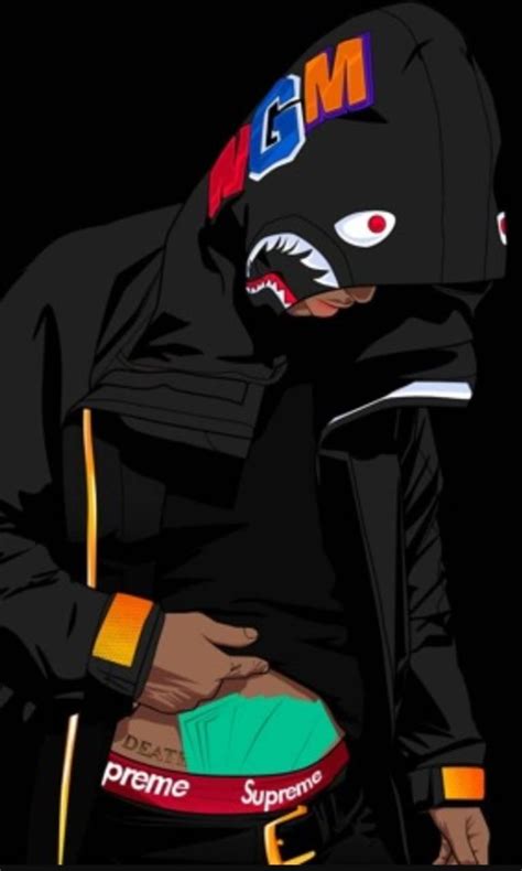 bape supreme anime background.